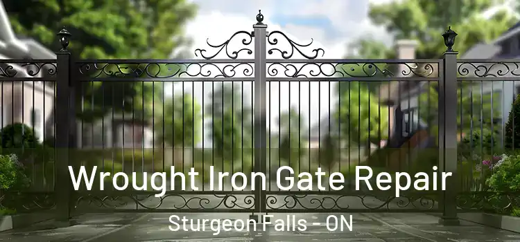 Wrought Iron Gate Repair Sturgeon Falls - ON